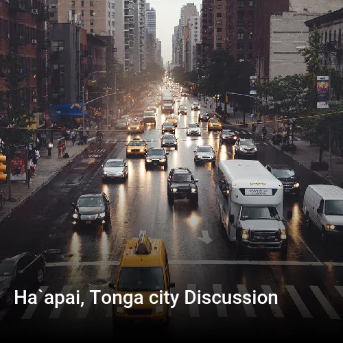 Ha`apai, Tonga city Discussion