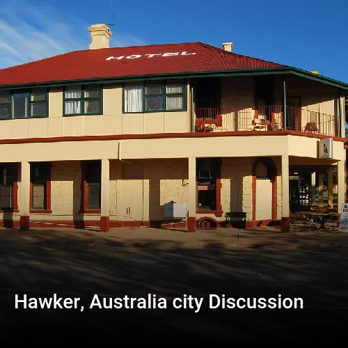 Hawker, Australia city Discussion