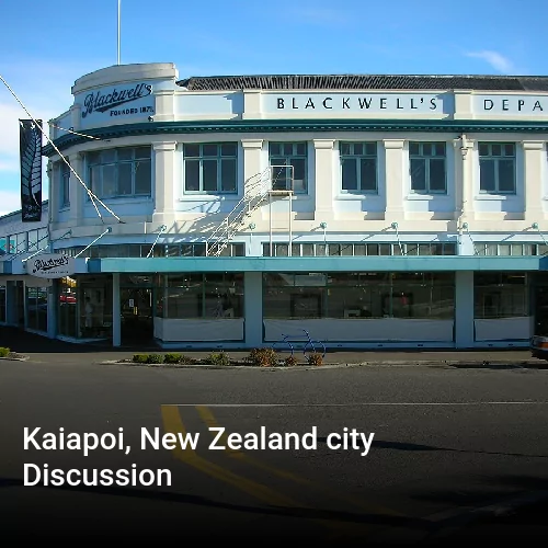 Kaiapoi, New Zealand city Discussion
