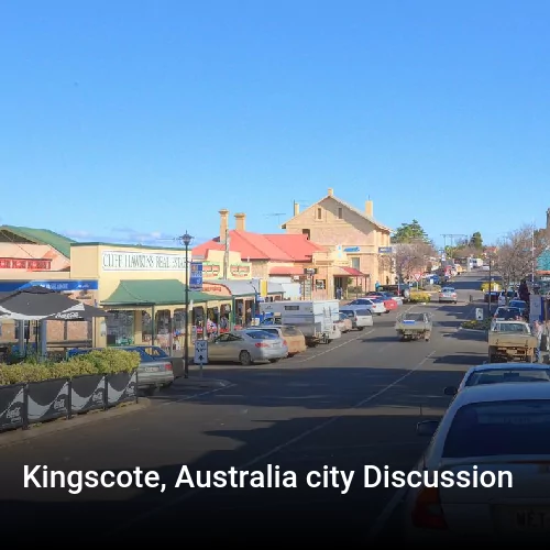 Kingscote, Australia city Discussion