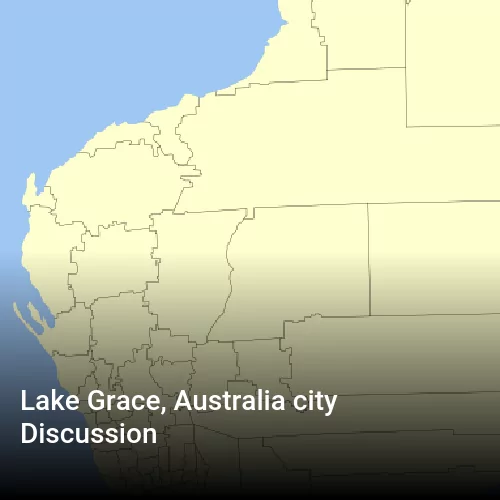 Lake Grace, Australia city Discussion