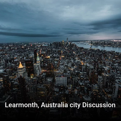 Learmonth, Australia city Discussion