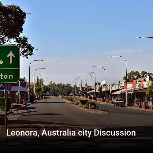 Leonora, Australia city Discussion