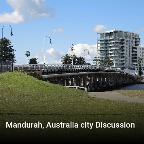 Mandurah, Australia city Discussion