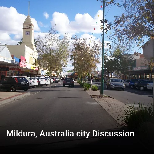 Mildura, Australia city Discussion