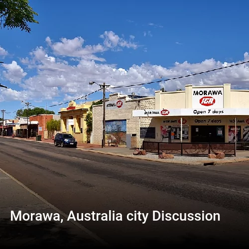 Morawa, Australia city Discussion