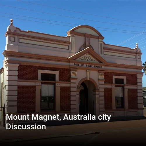 Mount Magnet, Australia city Discussion