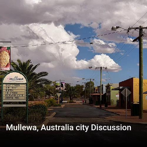 Mullewa, Australia city Discussion