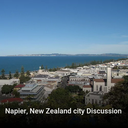 Napier, New Zealand city Discussion