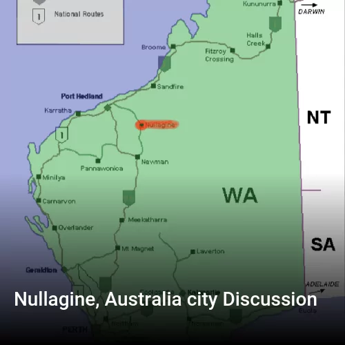 Nullagine, Australia city Discussion