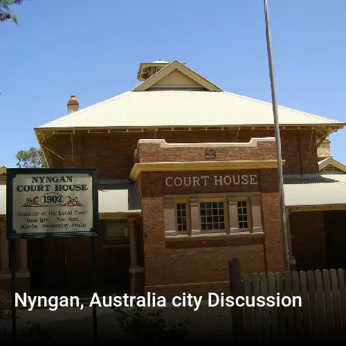 Nyngan, Australia city Discussion