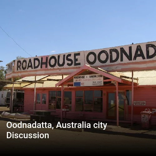 Oodnadatta, Australia city Discussion