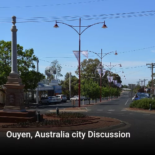 Ouyen, Australia city Discussion