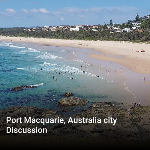 Port Macquarie, Australia city Discussion