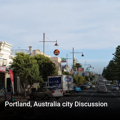 Portland, Australia city Discussion