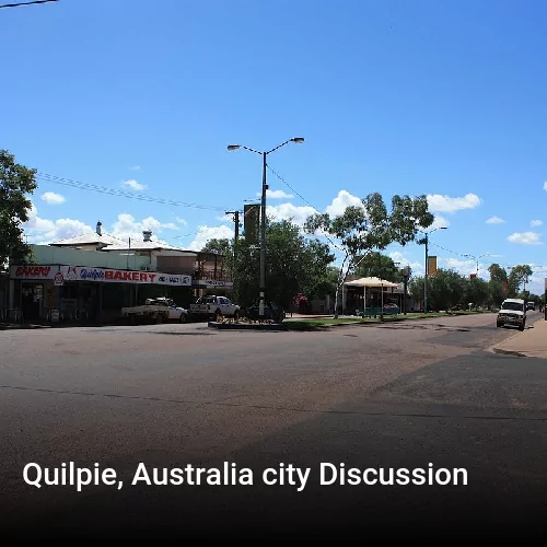 Quilpie, Australia city Discussion
