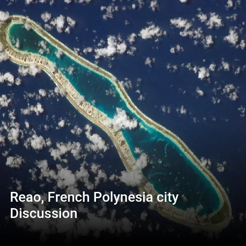 Reao, French Polynesia city Discussion