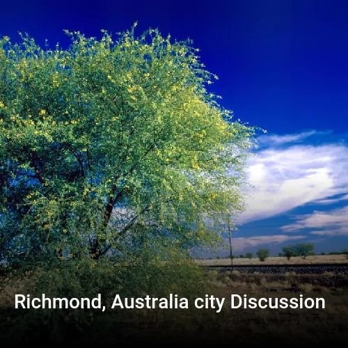 Richmond, Australia city Discussion