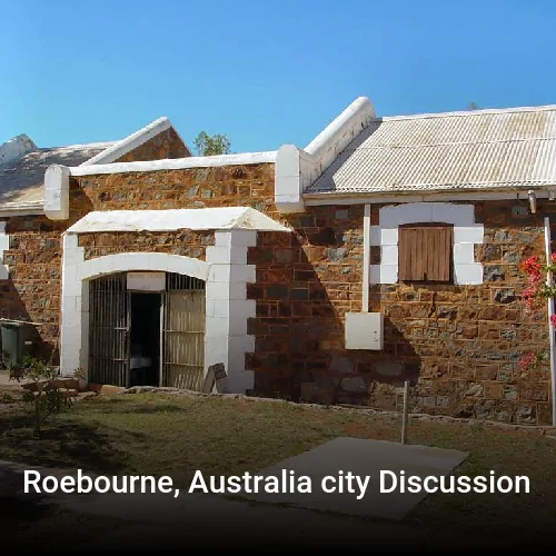 Roebourne, Australia city Discussion