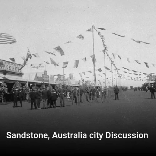 Sandstone, Australia city Discussion