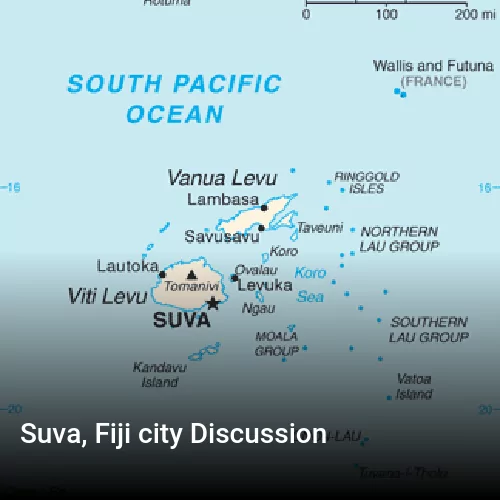 Suva, Fiji city Discussion