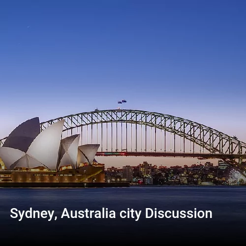 Sydney, Australia city Discussion