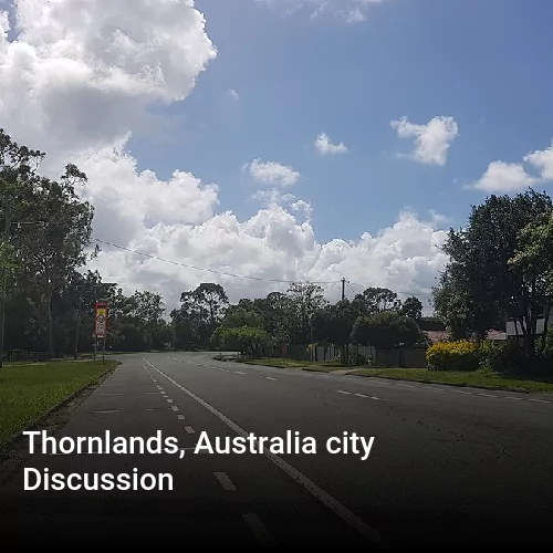 Thornlands, Australia city Discussion