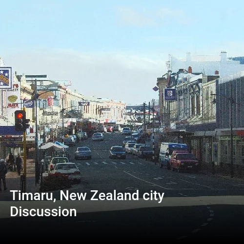 Timaru, New Zealand city Discussion