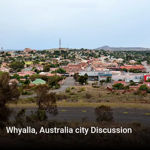 Whyalla, Australia city Discussion
