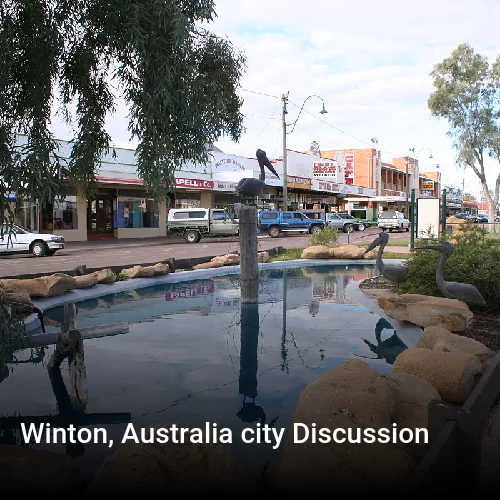 Winton, Australia city Discussion