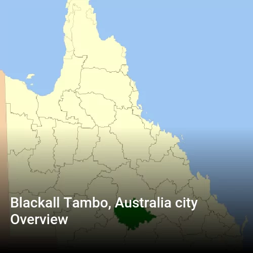 Blackall Tambo, Australia city Overview