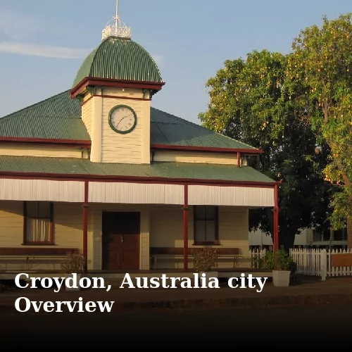 Croydon, Australia city Overview