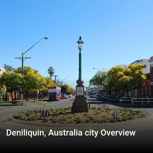 Deniliquin, Australia city Overview