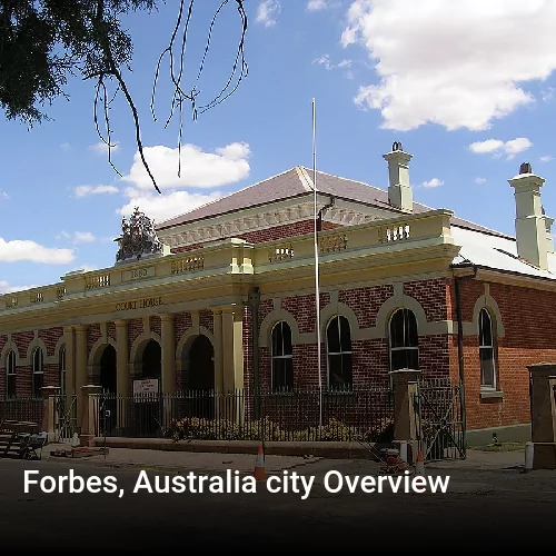Forbes, Australia city Overview