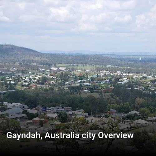 Gayndah, Australia city Overview