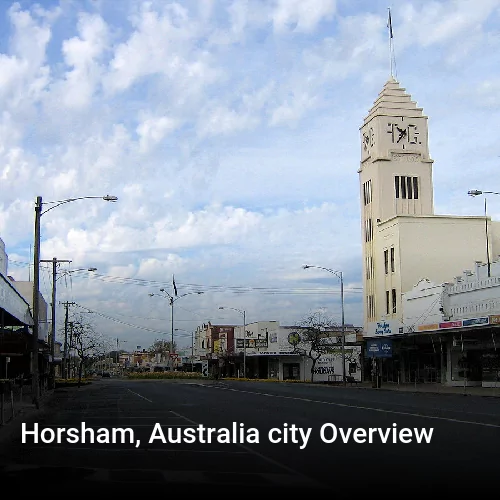 Horsham, Australia city Overview