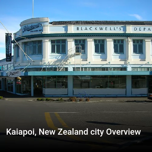 Kaiapoi, New Zealand city Overview