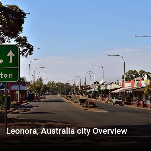 Leonora, Australia city Overview
