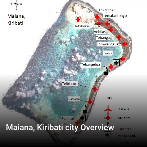 Maiana, Kiribati city Overview