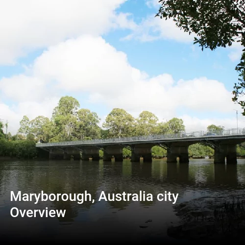 Maryborough, Australia city Overview