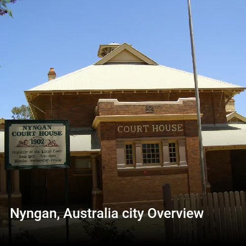 Nyngan, Australia city Overview