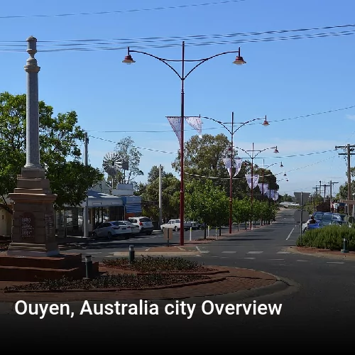 Ouyen, Australia city Overview
