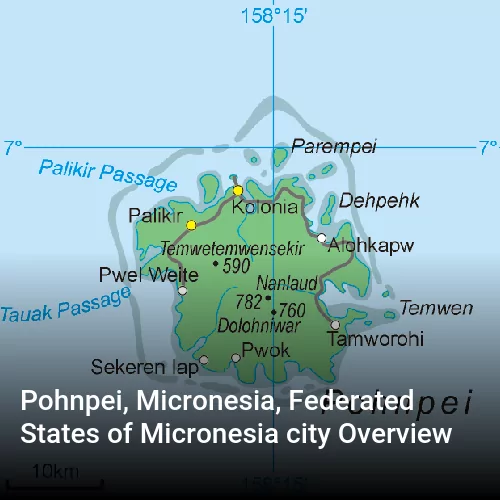 Pohnpei, Micronesia, Federated States of Micronesia city Overview