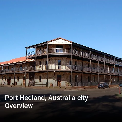 Port Hedland, Australia city Overview