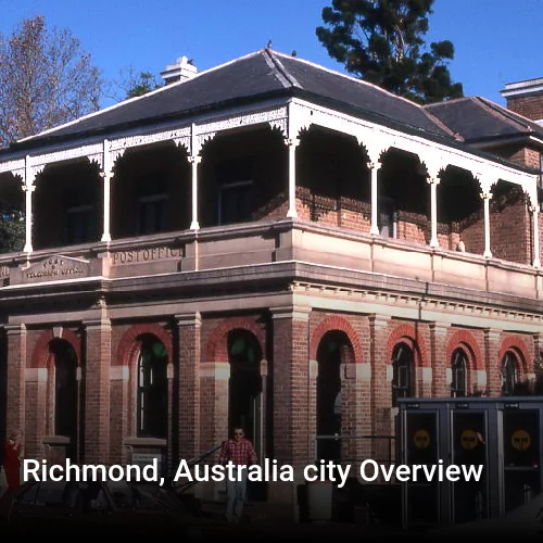 Richmond, Australia city Overview