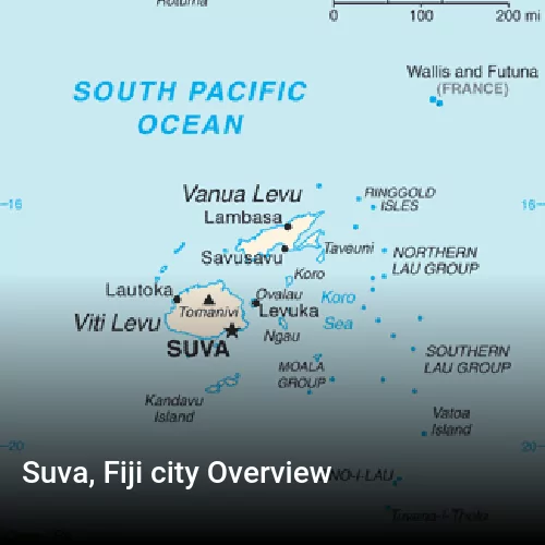 Suva, Fiji city Overview