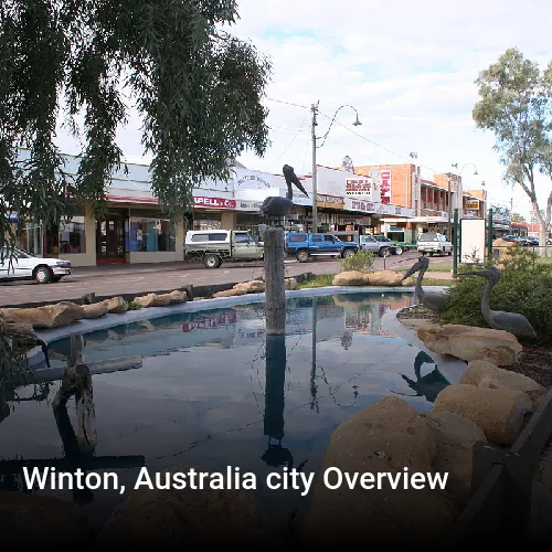 Winton, Australia city Overview