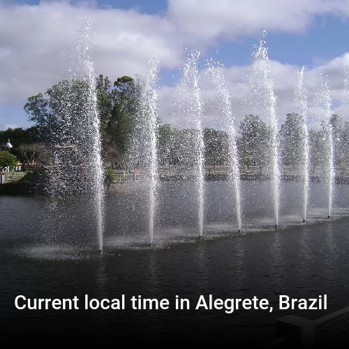 Current local time in Alegrete, Brazil