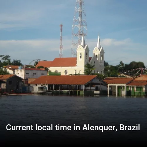 Current local time in Alenquer, Brazil