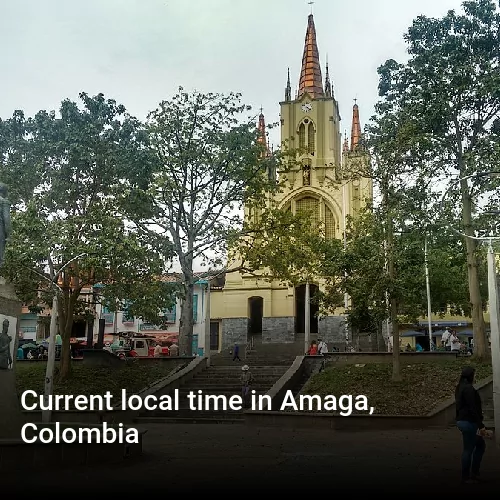 Current local time in Amaga, Colombia